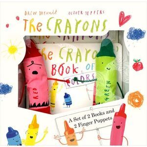 The Crayons: A Set of Books and Finger Puppets -- Drew Daywalt